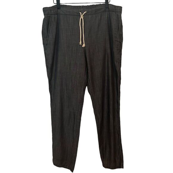 Eileen Fisher The Fisher Project Tencel Blend Drawstring Pants Size L - Picture 1 of 6